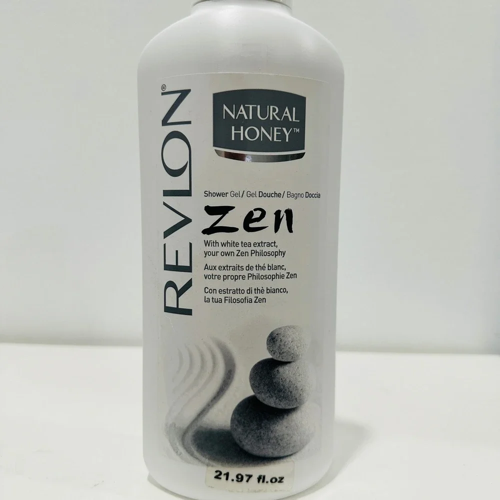 Revlon Natural Honey Zen Shower Gel White Tea Extract 21.97 fl oz 650ml Spain